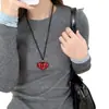 Colar Pingente Flor de Couro Agulha de Prata Coreano, Moderno e Versátil, Corrente de Clavícula Personalizada, Joia Elegante e de Alto Padrão de Nicho