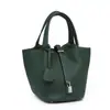 Capa superior piel de vaca H cesta de verduras para el hogar bolso cubo moda transfronteriza bolso tote de gran capacidad bolso de cuero para mujer venta al por mayor de fábrica