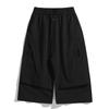 Pantalones Cargo Cortos para Hombre Gordo Verano Juvenil Moderno Secado Rápido Seda de Hielo Delgados Sueltos Deportivos Rectos Talla Grande Casual