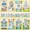 36 Adesivos Ilustrados de Poesia Antiga Essenciais para Crianças Pequenas Memorizarem Poemas Antigos Desenhos Divertidos Iluminismo Clássicos Chineses Cultura Ensino Fundamental Adesivos de Língua Chinesa