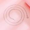 Colar Feminino de Prata s925 corrente osso de cobra corrente Chopin corrente onda d'água corrente lábio corrente DIY corrente osso de cobra artesanato de galvanoplastia