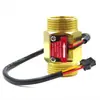 Instrumento de Control Cuantitativo, Medidor de Flujo Digital y Sensores de Flujo de Agua de 1 pulgada y Válvulas Solenoides de 1 pulgada, con Adaptador de Corriente