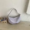 Bolsa Casual Simples de Bolinho Grande Capacidade para Mulheres 2026 Nova Tendência Bolsa Transversal Versátil Bolsa Grande Leve Bolsa de Ombro