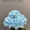 Flores Artificiales Azules Ramo Materiales para Decoración de Escena de Boda, Rosas Azules para Arreglo de Piso de Salón de Bodas y Flores Decorativas
