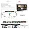 Paquete en Inglés Transfronterizo Set de Vías de Tren de Vapor Retro Tren Eléctrico Simulado Juguetes para Niños de Amazon