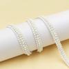 En Stock Estilo Chanel Cinta Dorada de Perlas de Seda Pequeña Bolsa de Encaje Cinta Decorativa DIY Accesorio para el Cabello Accesorios para Chaqueta Venta al por Mayor