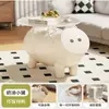Punto Cruzado Europeo Cerdo Creativo Dibujos Animados Mesa de Café Estilo Crema Adornos Mesa Auxiliar Sofá Decoración del Hogar Venta al por Mayor