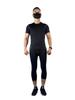 Pantalones Ajustados de Fitness de Tres Puntos para Baloncesto Hombres Campus Correr Fútbol Entrenamiento Equipo Deportivo Leggings de Alta Elasticidad de Secado Rápido