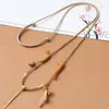 Nueva Cuerda Colgante Retro Nuevo Estilo Chino Tejida a Mano Wenwan Cuerda de Collar Multi-Tesoro Cuerda para Colgar Colgante de Ágata Jade