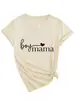 Menino mamãe Amazon eBay estação independente casual simples versátil feminino gola V manga curta camiseta camada base comércio exterior