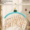 Cabide em Formato de Árvore de Natal Desenhada, Varal à Prova de Vento Antiderrapante para Meias de Uso Doméstico, Cabide Multifuncional Criativo Fofo