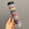 Gomas Elásticas Coreanas de Verano de Alta Elasticidad para Mujer, Bandas de Goma Duraderas, Cuerdas para el Cabello Sin Costuras, Diademas de Gama Alta