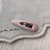 Pinza para el Cabello de Alta Gama para Mujer, Serie Rosa Dulce y Verde, Pinza Lateral para Flequillo, Versátil para el Uso Diario, Accesorio para el Cabello Bb Clip de Primavera y Verano