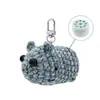 Venta Caliente Transfronteriza Hámster Triste Crochet Transfronterizo Explosivo Muñeca de Crochet de Hámster Triste Muñeca Emocional
