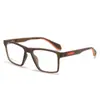 Gafas lisas para estudiantes nuevas 2024 pata de silicona antideslizante patillas de resorte caja pequeña retro se pueden equiparar con gafas de graduación