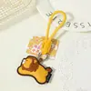 Llavero de Cuero Serie Instrumentos Musicales Original Colgante Lindo Estilo Ins para Mochila de Estudiante Regalo Creativo de Graduación