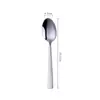 Talheres de Aço Inoxidável Transfronteiriços Cabo Quadrado Comida Ocidental Colher Garfo Espessados Hotel de Luxo Casa Faca e Garfo de Bife Atacado