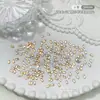 Variedade de Acessórios de Nail Art Strass de Fundo Plano Transfronteiriços, Strass Irregulares de Fundo Plano Cor Champanhe, Venda Direta do Fabricante de Acessórios de Nail Art