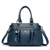 Bolsa feminina 2026 nova, bolsa de mão moderna de grande capacidade para mães de meia-idade, bolsa de ombro, bolsa transversal, frete direto disponível
