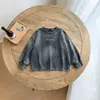 Novedades Otoño 2026 Conjunto de Sudadera Estilo Perezoso Casual para Niños Conjunto de Pantalones Jogger Bloque de Color