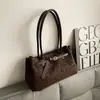 Bolso de Mano Mate Estilo Retro Coreano Transfronterizo Modelo Nuevo Primavera 2026 Bolso de Mano Grande para Mujer Diseño de Bolso de Hombro Bolso Grande