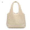 Estilo ocidental nuvem bolha flor saco de ombro novo colete bolsa feminina Rui acampamento estudante bolsa de lona simples bolsa