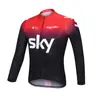 Traje de Manga Larga para Hombre Ajustado Ropa de Ciclismo de Montaña y Carretera Transpirable de Secado Rápido Transfronterizo Ropa de Ciclismo Sky