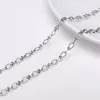 Corrente de Aço Titânio Aço Inoxidável Corrente de Girassol Corrente para Acessório de Roupa Corrente para Acessório de Joia de Colar Feito à Mão DIY Material
