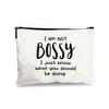 AliExpress eBay transfronterizo personalizar estuche de poliéster algodón personalidad LOGOTIPO sublimación bolsa de cosméticos para mujer