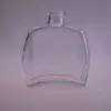 Botella Creativa Cuadrada para Aromaterapia, Botella Vacía de Vidrio Transparente para Difusor sin Llama, Difusor de Caña con Flores Secas, Difusor de Aroma con Botella de Recarga de Fragancia a Presión