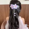 Pinzas Vintage para el Cabello de Niñas con Borlas, Cadenas y Flores, Pasadores para Niñas, Nuevo Estilo de Verano, Dulces Pinzas para el Cabello para Peinar Peinados
