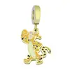 Adecuado para Pulsera Panjia Mariposa y Flor Cadena Colgante de Panal Dorado de Acero Inoxidable Accesorios para Joyería DIY