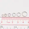 Anillo de conexión de argolla de hierro de venta caliente transfronteriza conjunto combinado de anillos accesorios para joyería hechos a mano DIY tamaño mixto anillos abiertos