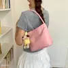 Bolso de axila versátil de nicho estilo coreano nuevo para mujer, bolso de hombro tipo cubo 2026 dopamina para verano