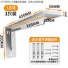 Suporte Triangular de Aço Inoxidável para Venda por Atacado Impermeável e à Prova de Ferrugem Suporte Laminado de Parede Espessado Suporte de Carga para Armário Pesado