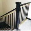 Barandilla de escalera moderna y sencilla de acero al carbono para interiores, balcón, villa, barandilla de escalera