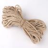 Cuerda de Cáñamo Colorida de 5 mm Material de Envoltura Cuerda de Atar DIY Gruesa Tejido a Mano Cuerda Decorativa para Estructuras de Escalada para Gatos