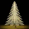 3- 50m Marco grande Árbol de Navidad hecho a medida Decoración exterior para centros comerciales navideños Iluminación de proyecto para check-ins en redes sociales