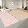Sala de Estar Color Crema Antideslizante Gama Alta Lujo Ventana Saliente Alfombrilla para Sofá Sin Lavar Dormitorio Mesita de Noche Mesa de Café Alfombra