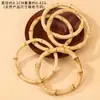 Kit de Materiais para Sino de Vento de Casca de Fruta Natural DIY Boneca de Vagem Feita à Mão Sino de Vento de Cachorro de Casca de Fruta Matérias-Primas Venda por Atacado