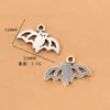 Calabaza Murciélago Fantasma Halloween Colgante DIY de Aleación Accesorios para Joyería Pulsera Collar Accesorios Hechos a Mano Venta al por Mayor