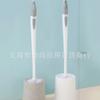 Nuevo Cepillo para Inodoro de Mango Largo con Set de Base, Cepillo para Baño, Cepillo de Limpieza de Acero Inoxidable, Cepillo para Limpiar Inodoros