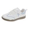 Zapatos Retro de Entrenamiento Moral de Nicho para Mujer 2025 Primavera y Otoño Nuevas Estrellas Gatito Zapatos Blancos Transpirables Tenis Casuales