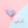 Pegatina de Tela de Estrella de Cinco Puntas de Amor Ultrasónico de Dibujos Animados Estilo Japonés-Coreano Hecho a Mano Accesorios para Pasadores de Cabello Accesorios Decorativos DIY