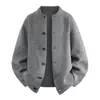 Nuevo Suéter Ligero de Lujo Estilo Old Money Moda Casual Tendencia Botones Manga Larga Ropa de Punto de Manga Larga para Hombre Cárdigan para Hombre Chaqueta para Hombre