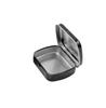 Caixa de ferro pequena flip mini caixa de joias de doces de menta caixa de armazenamento cápsula de pigmento grânulos de remédios caixa cega embalagem