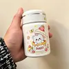 Taza Termo Panda de Acero Inoxidable 316, Mini Taza de Bolsillo para Mujer, Elegante Taza Portátil para Oficina