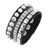 Accesorios Transfronterizos Europeos y Americanos Gargantilla de Bondage de Cuero Sintético PU Gargantilla de Estilo Oscuro Gótico Collar Pulsera