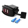 Cargador de Coche Más Vendido Cargador de Teléfono para Coche y Motocicleta Piezas de Modificación Interruptor con Forma de Barco Interfaz USB Cargador de Coche