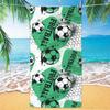 Toalla de Playa de Fútbol Nueva 2026, Toalla de Baño de Playa de Microfibra para el Mundial de EE.UU.-Canadá-México, Toalla de Playa para Adultos